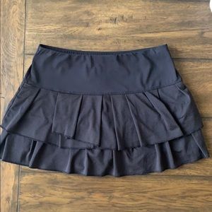 Lucky in Love tennis skirt - NEW - black size S